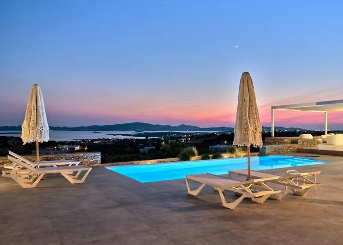 La Vitalite Luxury In Paros Villa Angairiá